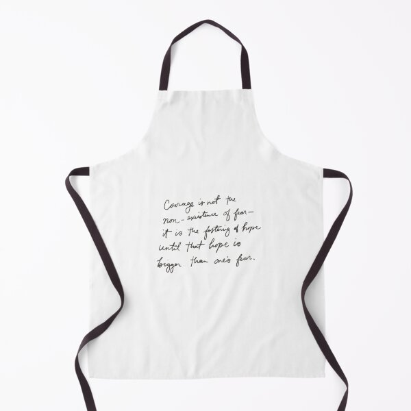 Item preview, Courage in the Face of Fear Quote designed and sold by StandFirmRoots.