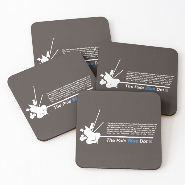 Item preview, The Pale Blue Dot - Voyager 1 for dark colours designed and sold by actColourized.