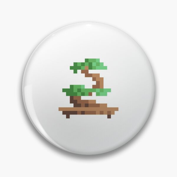 Item preview, Pixel Art Bonsai Tree designed and sold by zprs.