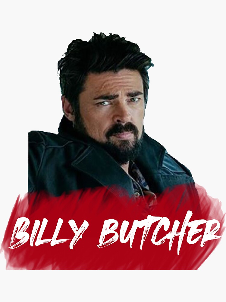 Billy Butcher Sticker By Nikolekst Redbubble
