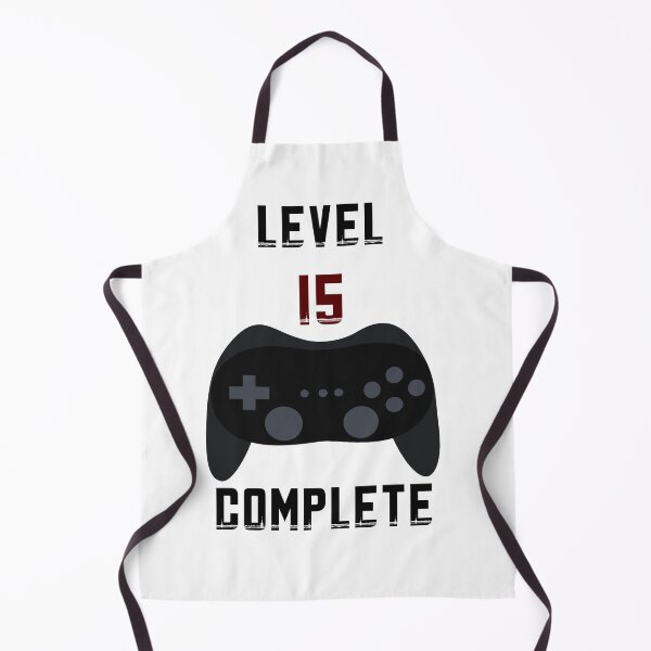 Item preview, Level 15 complete, birthday, birthday present, gift idea designed and sold by ThommyBLN.