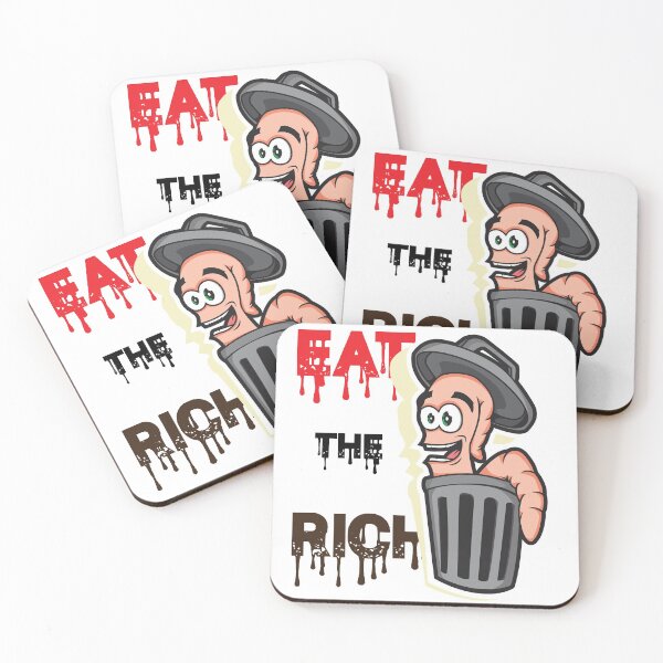 Item preview, Worm on a string Eat the rich designed and sold by CosteO.
