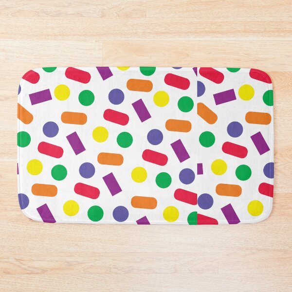 Item preview, Solid colorful random shapes pattern gift design designed and sold by Michael Schmidt.
