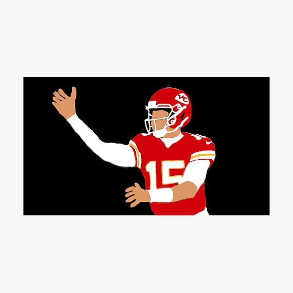 Item preview, Patrick Mahomes - Chiefs  - No look pass designed and sold by Ethan Chalon.