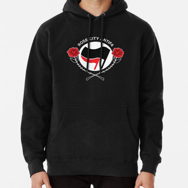 Rose City Antifa Sudadera con capucha
