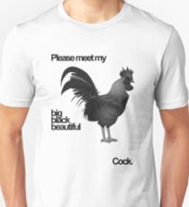 Big Black Beautiful Cock Unisex T-Shirt