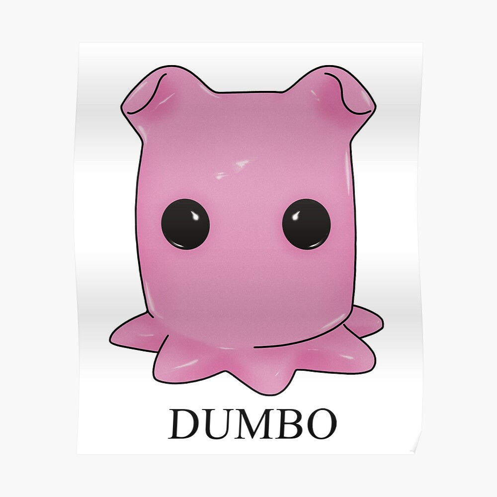 Sticker Poulpe Dumbo Rose Par Icetouched Redbubble