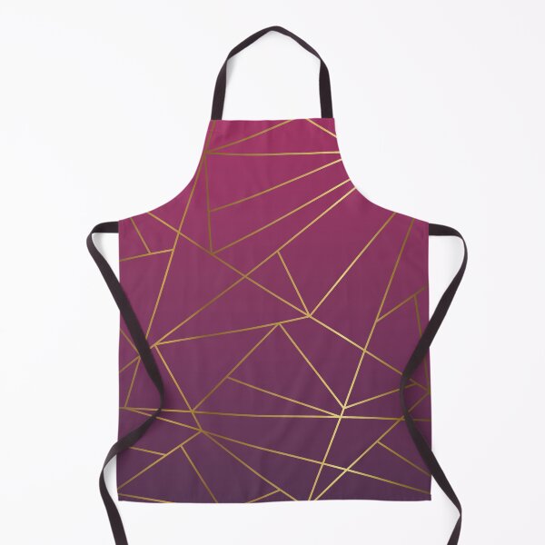 Item preview, Pink Ombre & Gold Geometric Design designed and sold by Ladyfyre.