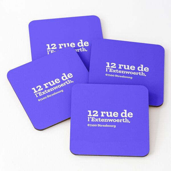 Item preview, Strasbourg Stadium Address designed and sold by The Chuck Wagon.