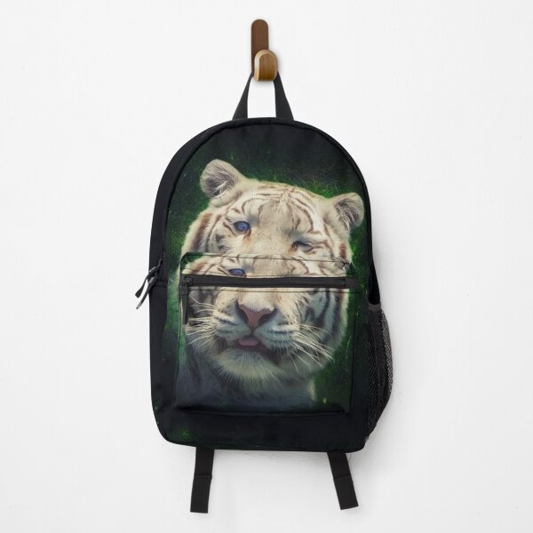 Item preview, White tiger close up designed and sold by Pearcatprod.
