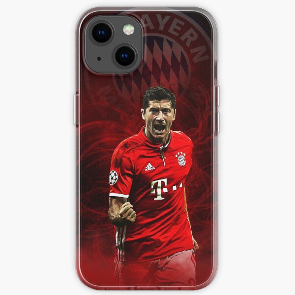 Robert Lewandowski Art iPhone Flexible Hülle