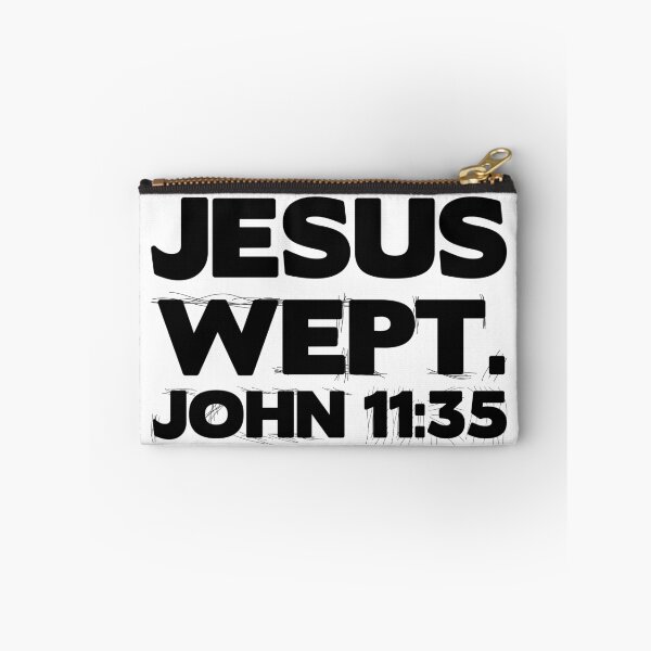 Item preview, Jesus wept designed and sold by plushism.