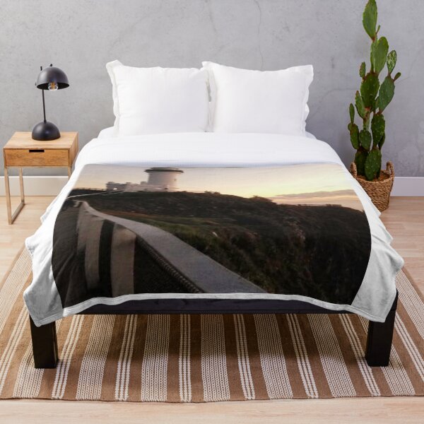 Byron Bay Lighthouse Throw Blanket