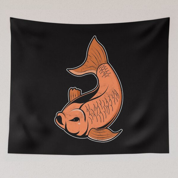 Item preview, Carp fish comic cartoon designed and sold by Imutobi.