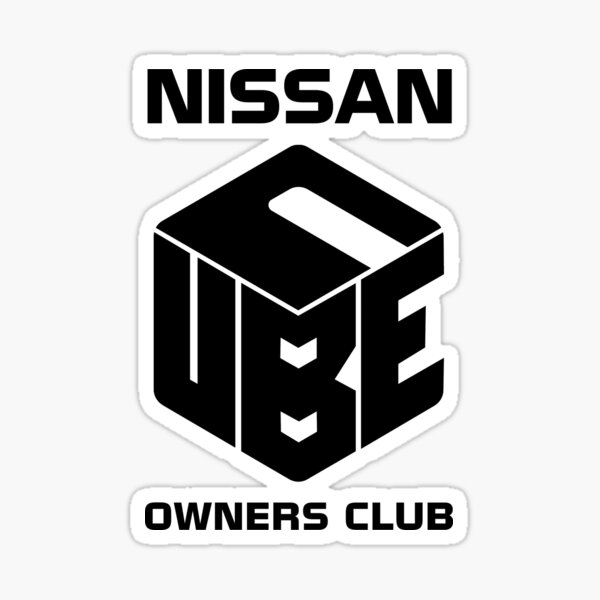 Black Cube owners logo  Sticker