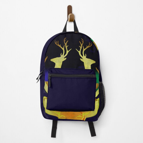 Item preview, Deer silhouette art with grunge effect designed and sold by SueSakpal.