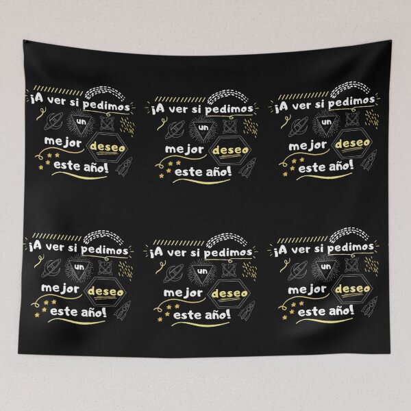 Item preview, Lets make a better wish this year in Spanish designed and sold by My-Queens-Store.