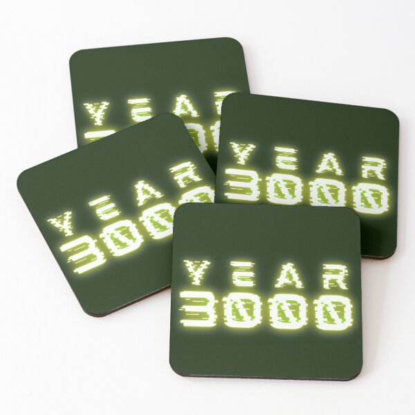 Item preview, Year 3000 green neon glitched - Glitch Tech Neon Glow designed and sold by OnlyGoodVibesZ.