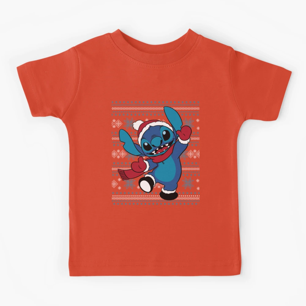 Stitch Happy Hallothanksmas Halloween Thanksgiving Christmas T-Shirt, Lilo  And Stitch Gifts, Lilo And Stitch Shirt - Best Gifts For Everyone