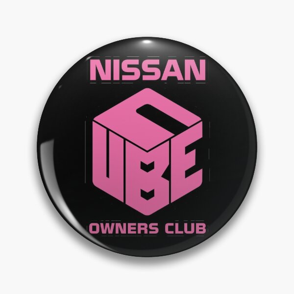 Item preview, Hot Pink Nissan Cube owners club logo  designed and sold by cubeownersclub.