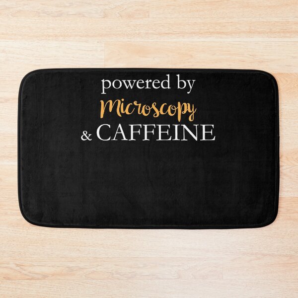 Item preview, Powered By Microscopy And Caffeine designed and sold by theredteacup.