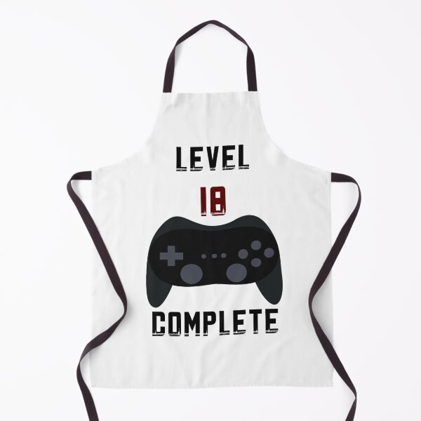 Item preview, Level 18 complete, birthday, birthday present, gift idea designed and sold by ThommyBLN.
