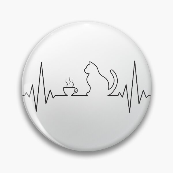 Item preview, Coffee Lover | Cat Lover | Minimal designed and sold by Minimalwiz.