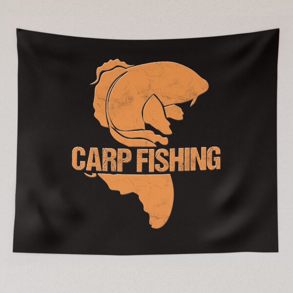 Item preview, Carp fish text fishing designed and sold by Imutobi.