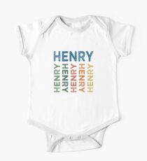 Henry Cute Colorful One Piece - Short Sleeve