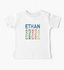 Ethan Cute Colorful Baby Tee