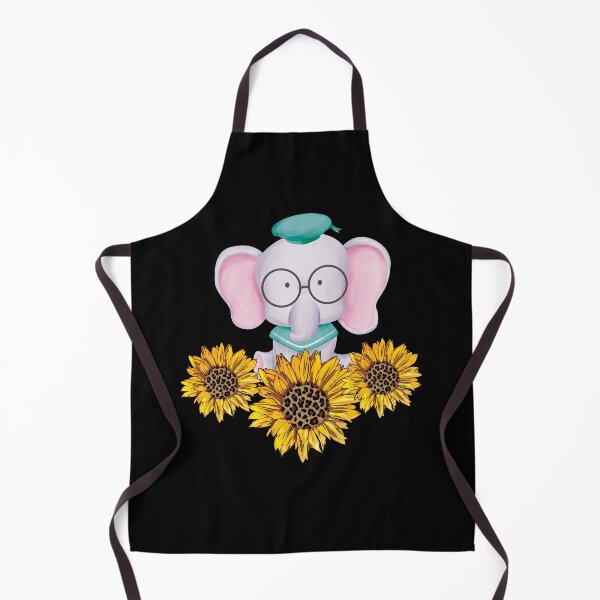 Item preview, Elephant Sunflower Cute Elephant Sunflower designed and sold by Ibu83.
