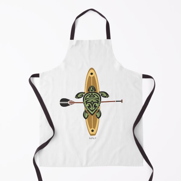 Item preview, Black & Green Tribal Turtle Stand-Up Wave Rider / Maui designed and sold by srwdesign.