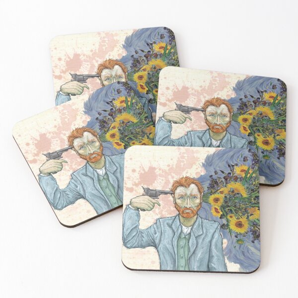 Item preview, Sunflowers Van Gogh Killing himself  designed and sold by tetyboom.