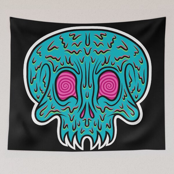 Item preview, Hypno Skull designed and sold by iamriboflavin.