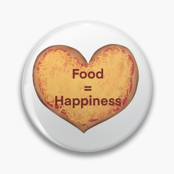 Item preview, Funny Food Quotes - Food = Happiness designed and sold by ToriaScarlett.