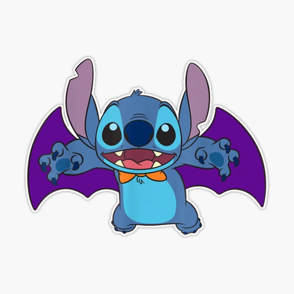 Camiseta para niños for Sale con la obra «Stitch Halloween Bat disfraz  regalo para fanáticos, para hombres y mujeres, regalo Halloween, acción de  gracias, día de Navidad» de Relojoaria