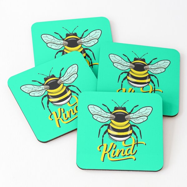 Item preview, Bee Kind Sticker designed and sold by Tartanstag.