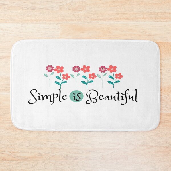 Item preview, Simple is Beautiful designed and sold by TheAfer.