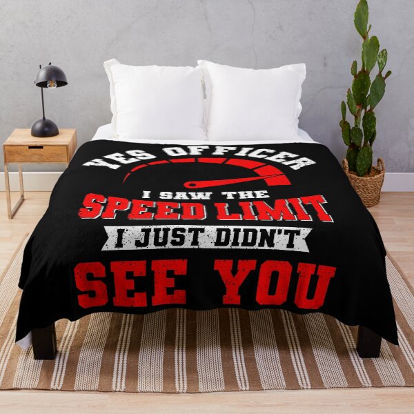 Item preview, Yes Officer I Saw The Speed Limit Auto Gift designed and sold by DelightfulDude.