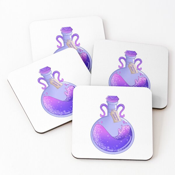 Item preview, Blue and purple crystal potion  designed and sold by galaxymadison.