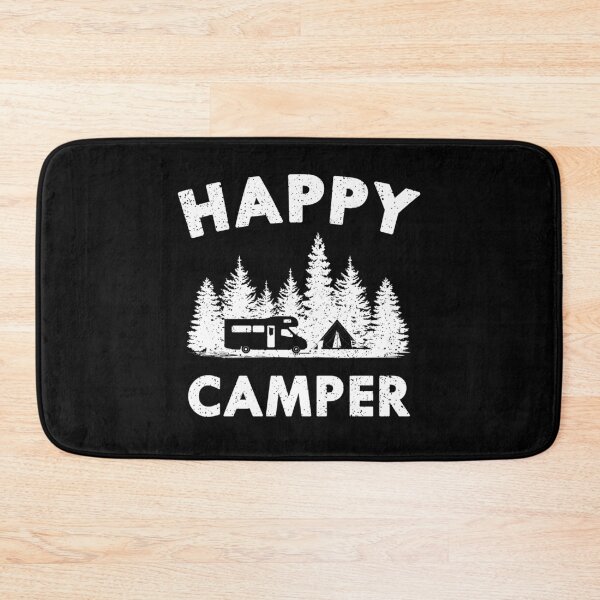 Item preview, Happy Camper Motorhome Tent Forest Gift designed and sold by DelightfulDude.