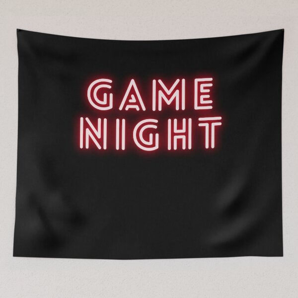 Item preview, Game Night Neon Glow designed and sold by OnlyGoodVibesZ.