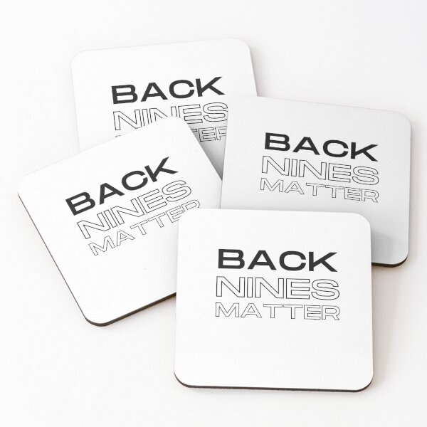 Item preview, BACK NINES MATTER designed and sold by Isheilstylish.
