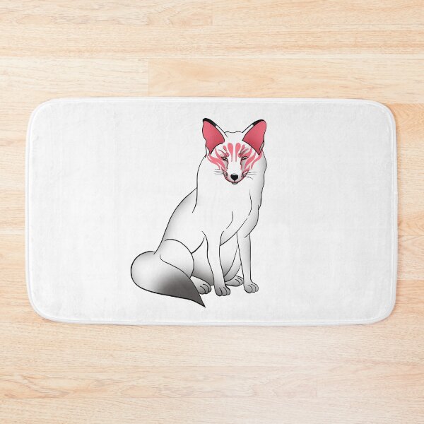 Item preview, White Kitsune Fox, Japanese Legendary Animal designed and sold by Koalaslifestyle.