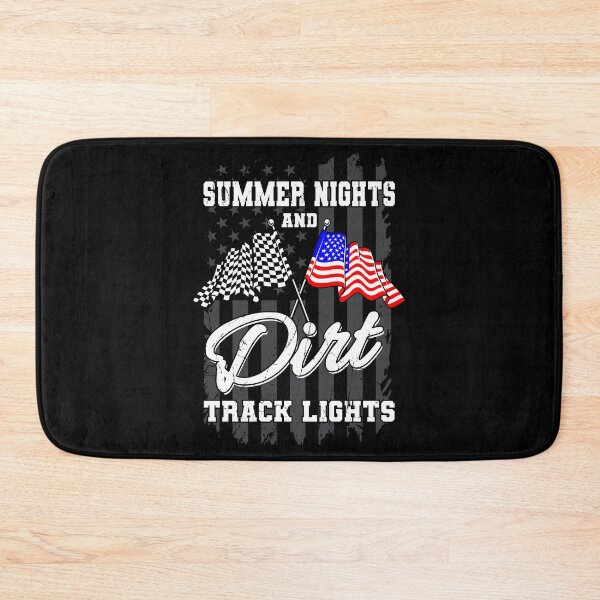 Item preview, Summer Nights Dirt Track Lights Racing designed and sold by DelightfulDude.