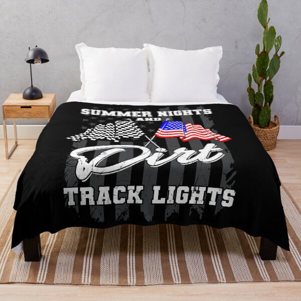 Item preview, Summer Nights Dirt Track Lights Racing designed and sold by DelightfulDude.