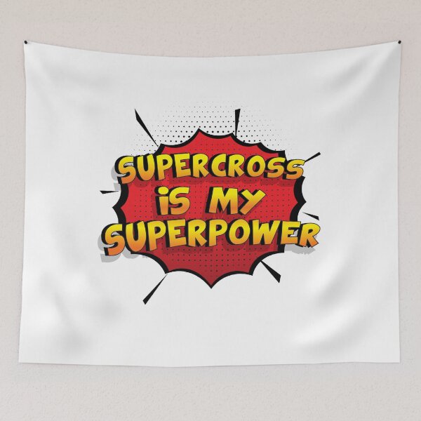 Item preview, Supercross is my Superpower Funny Design Supercross Gift designed and sold by Custom365.