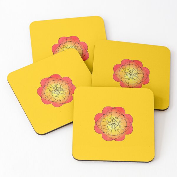 Item preview, Geometric Fire Flower designed and sold by EuropaPrints.