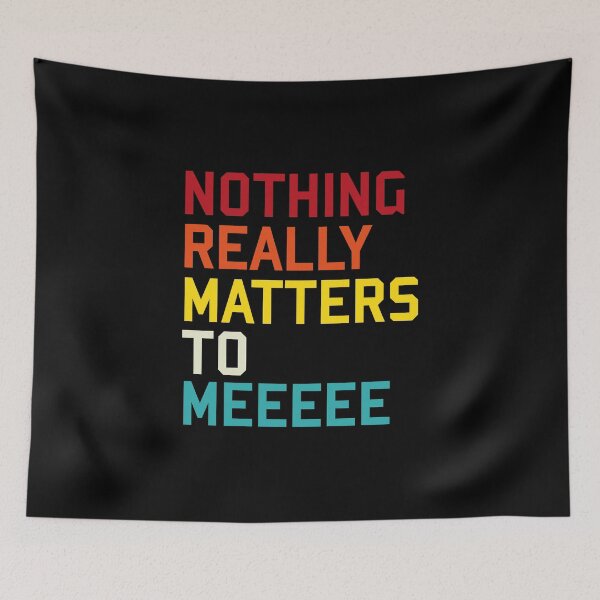 Item preview, Nothing really matters to me queen lyrics designed and sold by Catcrea.