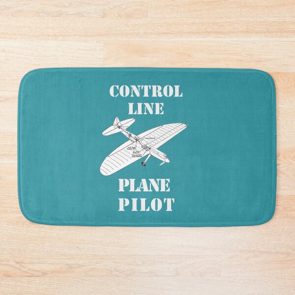 Item preview, Control-line airplane blueprint designed and sold by RickTellon.